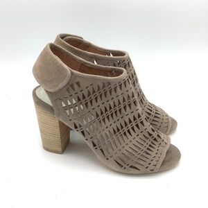 Jeffrey Campbell Leather Open Toe Heel Sandals 8